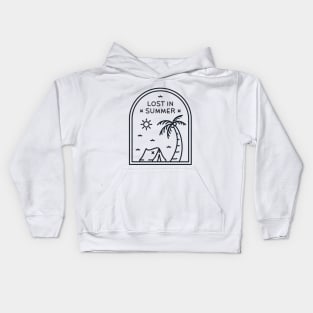 Lost In Summer Kids Hoodie